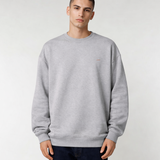 Core - Sweater - Grey Melange - Oversized