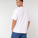 Block - T-shirt - White - Oversized