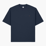 Block - T-shirt - Navy - Oversized