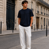 Norm - T-shirt - Navy - Relaxed