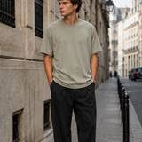 Ro - T-shirt - Sage Beige - Relaxed